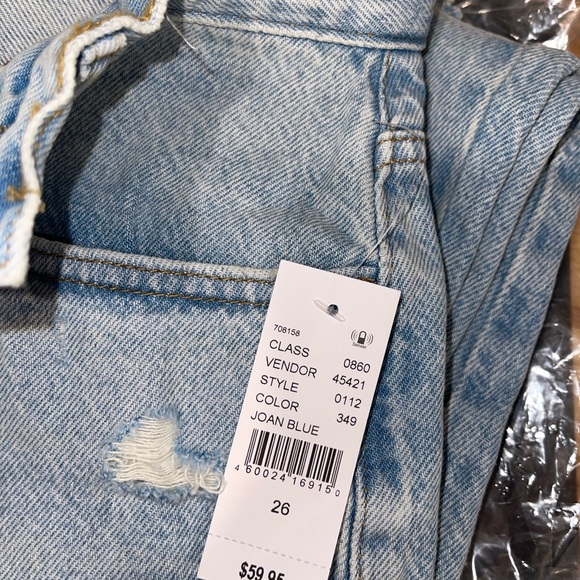 PacSun dad jeans light wash distressed - Picture 4 of 6